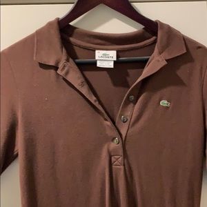 Lacoste collared dress